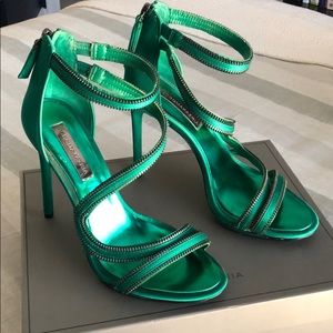 BCBGmaxzaria Satin Heels